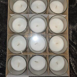 Filled Glass Votives